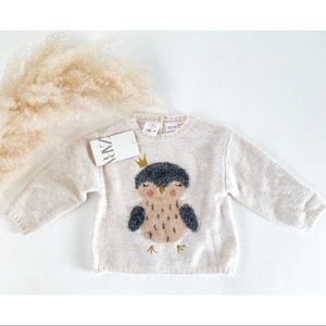 Zara Knit Penguin Sweater